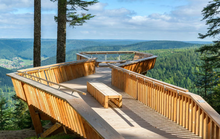 The Ellbachseeblick viewpoint in the Black Forest. Photograph: Mauritius Images/Alamy