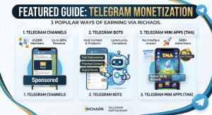 Telegram ငွေရှာနည်းလမ်းများ  (လူကြိုက်အများဆုံး နည်းလမ်း ၃ ခု)