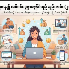 အိမ်မှနေပြီး အပိုဝင်ငွေရှာဖွေနိုင်မယ့် နည်းလမ်း (၂၄) ခု 2 အိမ်မှနေပြီး အပိုဝင်ငွေရှာဖွေနိုင်မယ့် နည်းလမ်း (၂၄) ခု